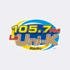 logo La Uni-K 105.7 FM