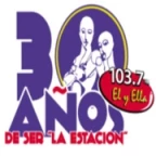 logo El y Ella 103.7 FM
