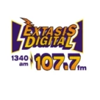logo Éxtasis Digital 107.7 FM