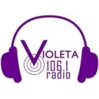 logo Violeta Radio 106.1 FM