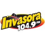 Logo Invasora 104.9 FM Mexicali